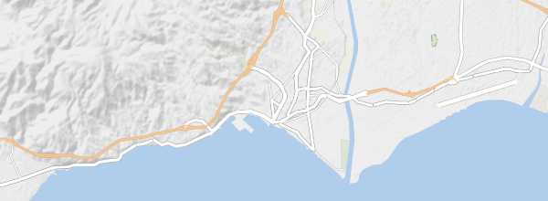 Map of Almería