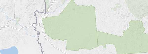 Map of Ankasa Conservation Area
