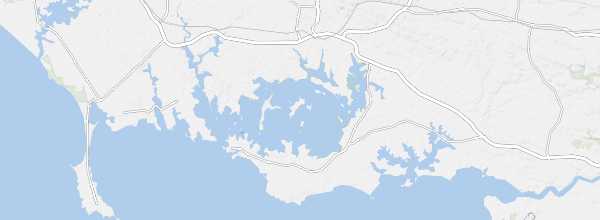Map of Gulf of Morbihan