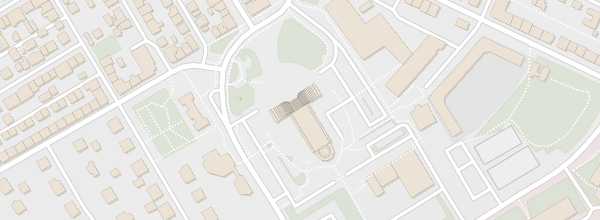 Map of Hallgrímskirkja
