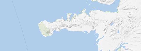 Map of Snaefellsnes Peninsula