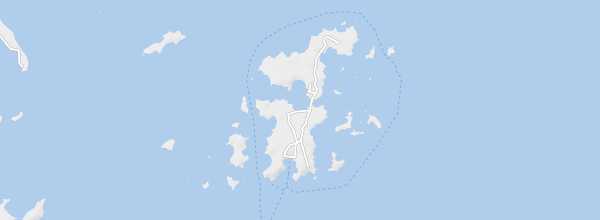 Map of Bréhat Island