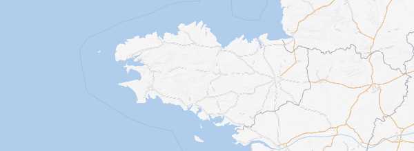 Map of Brittany