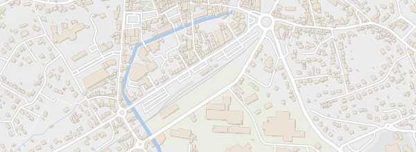 Map of Trieux Steam Train
