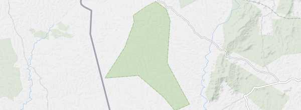Map of Bui National Park