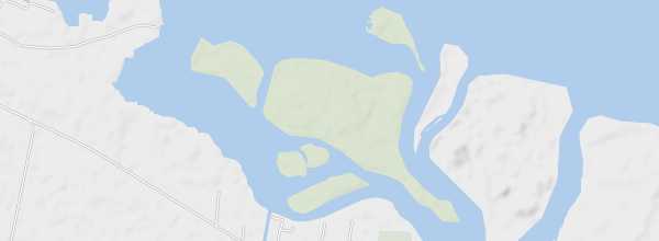 Map of Ehotilés Islands Marine Park