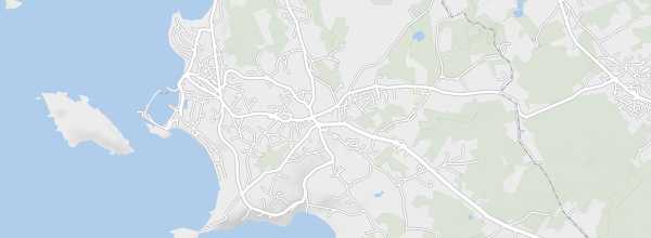 Map of Trebeurden