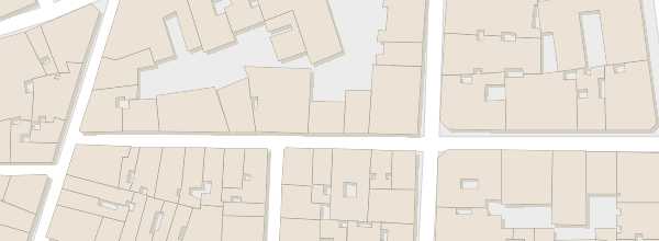 Map of Lope de Vega House-Museum