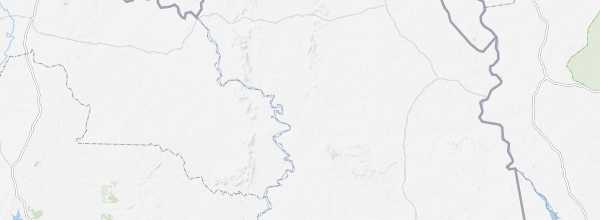 Map of Comoé National Park