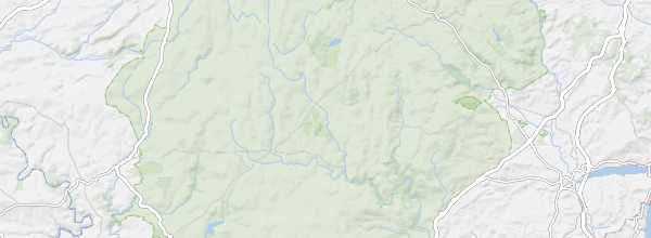 Map of Dartmoor National Park
