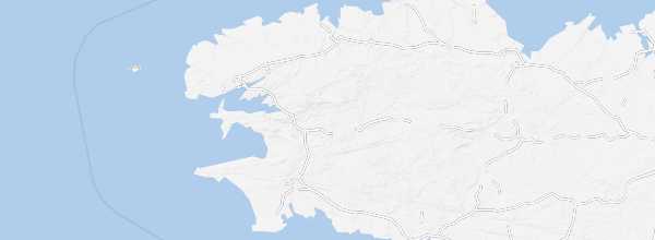 Map of Finistère