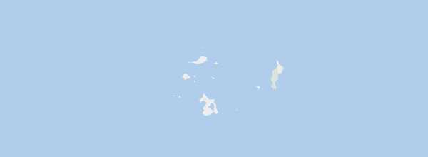 Map of Glénan Archipelago