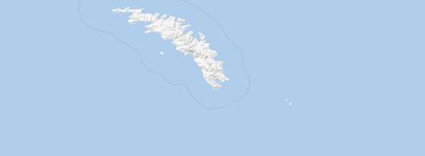 Map of South Georgia