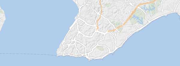 Map of Salvador da Bahia