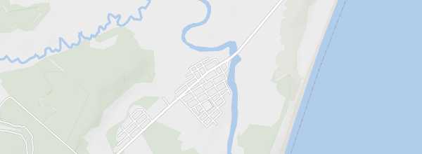 Map of Itaunas