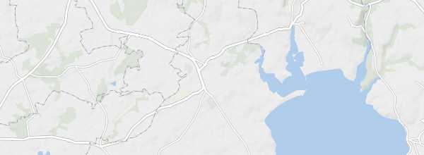 Map of Fouesnant