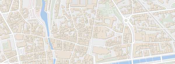 Map of Old Quimper