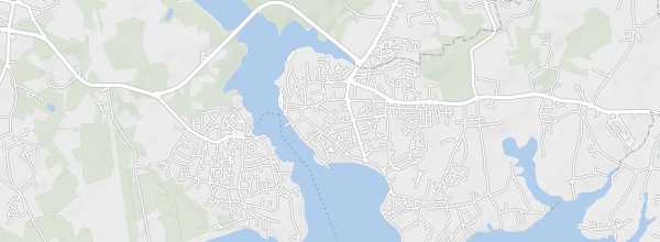 Map of Bénodet