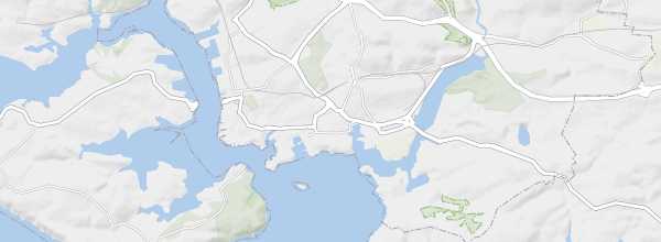 Map of Plymouth (England)