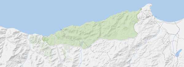 Map of Al Hoceima National Park
