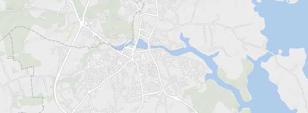 Map of Pont-l'Abbé