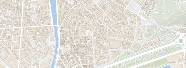 Map of Old Town of Malaga