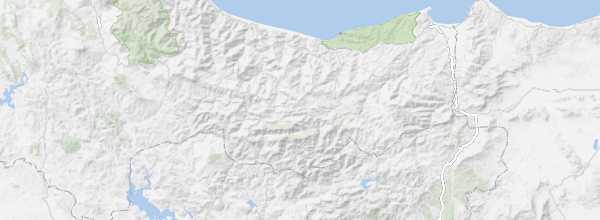 Map of Rif Mountains