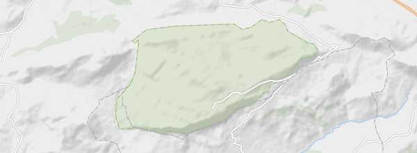Map of El Torcal de Antequera