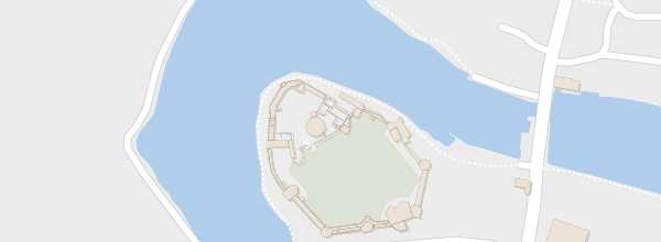 Map of Pembroke Castle