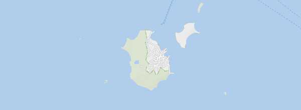 Map of Molène Island