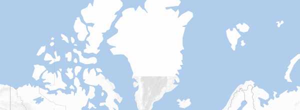 Map of Greenland