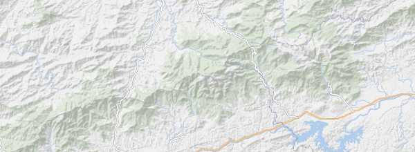 Map of Serra da Mantiqueira