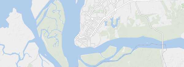 Map of Belém