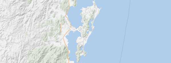 Map of Santa Catarina