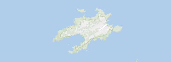 Map of Ouessant Island