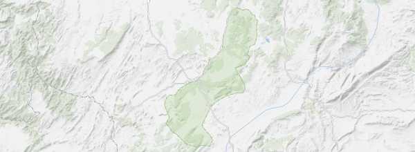 Map of Ifrane National Park