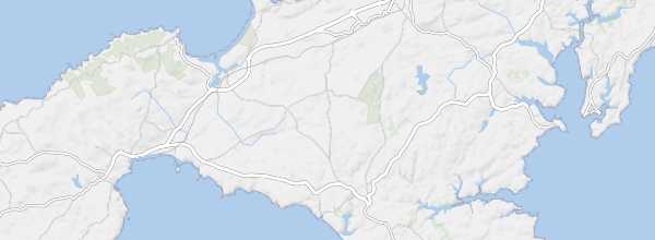 Map of Cornish Mining Landscape