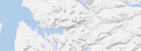 Map of Torridon Hills