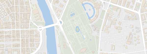 Map of Maria Luisa Park