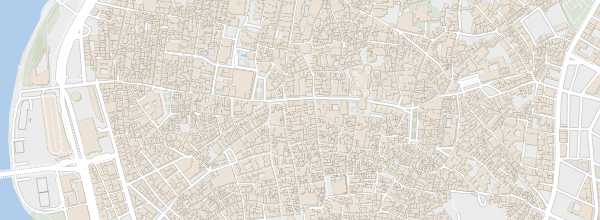 Map of Old Town (Seville)