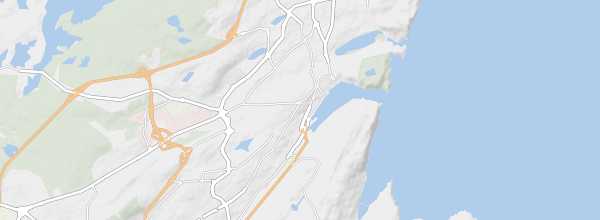 Map of St. John's (Canada)