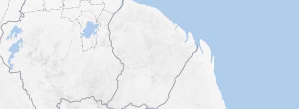 Map of French Guiana