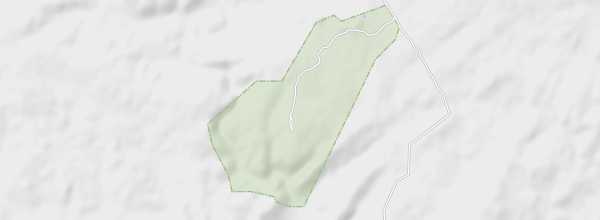 Map of Quebrada de los Cuervos