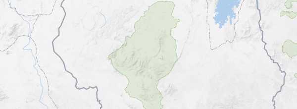 Map of Central Suriname Nature Reserve