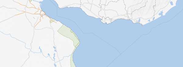 Map of Rio de la Plata