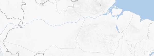 Map of Brazilian Amazon