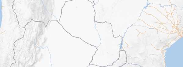 Map of Paraguay