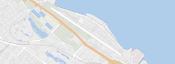 Map of Jorge Newbery Airport
