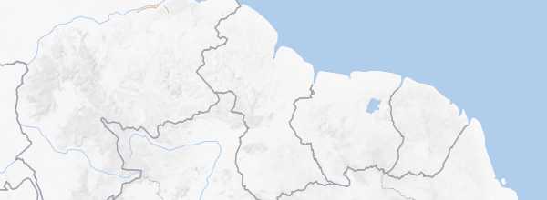 Map of Guyana