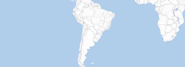 Map of South America
